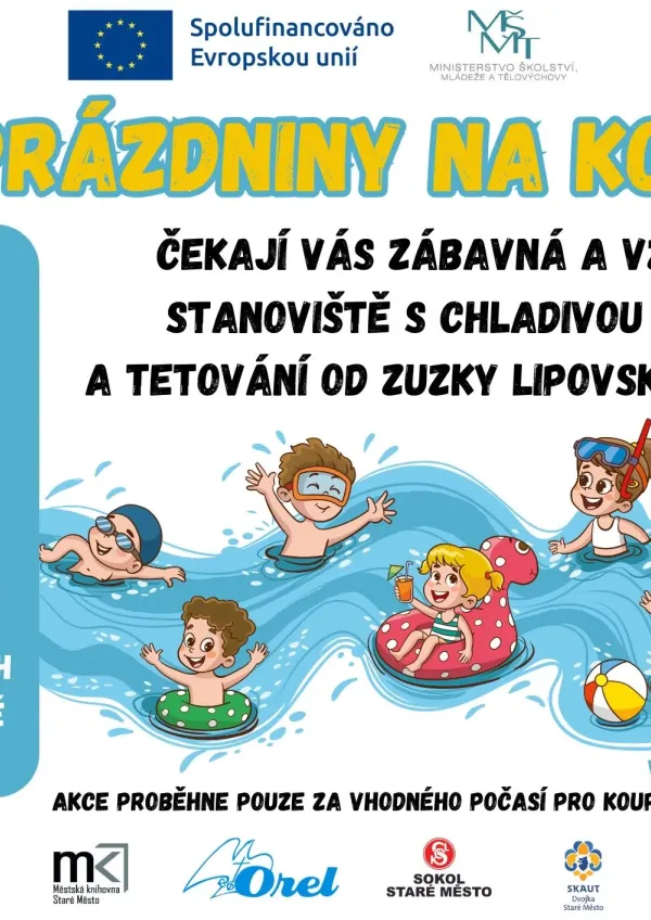 Plakát – Hurá prázdniny