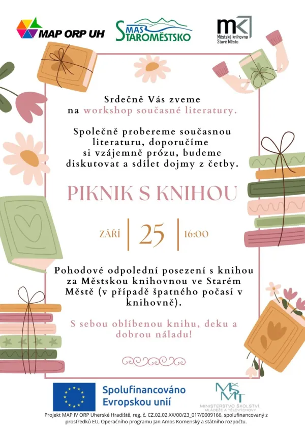 Plakát – Piknik s knihou