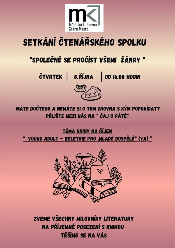 Plakát – Setkání čtenářského spolku