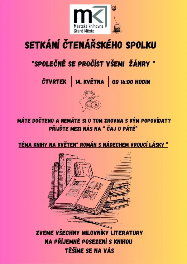 Plakát – Setkání čtenářského spolku